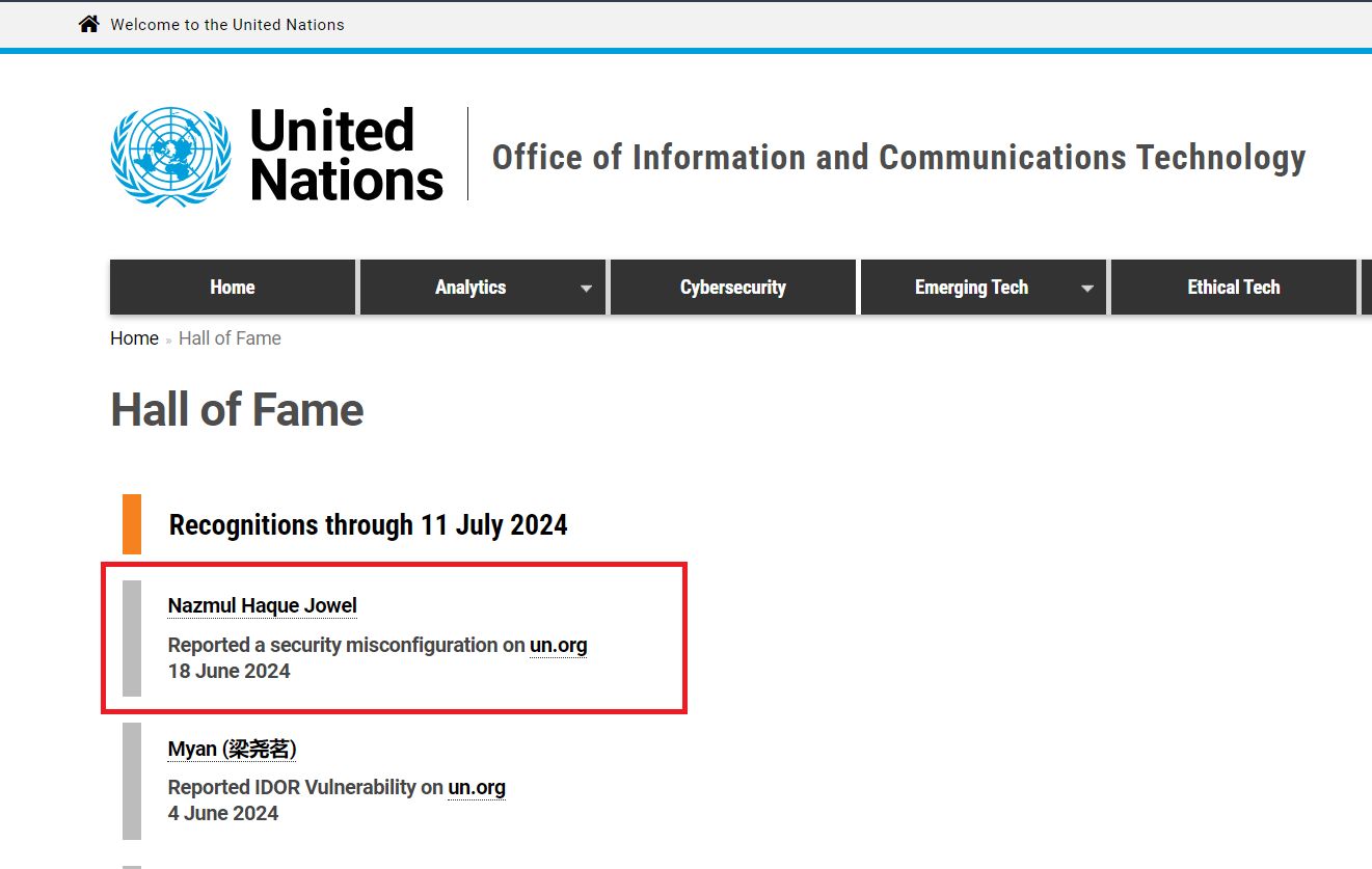 United Nations Hall of Fame